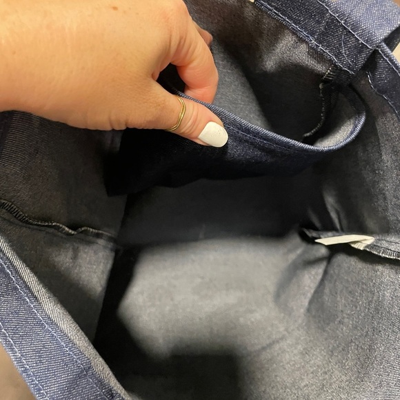 Texas Graphic Denim Tote Bag - Picture 7 of 8
